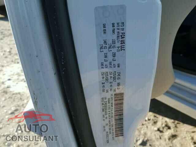 DODGE CARAVAN 2016 - 2C4RDGBG3GR160260
