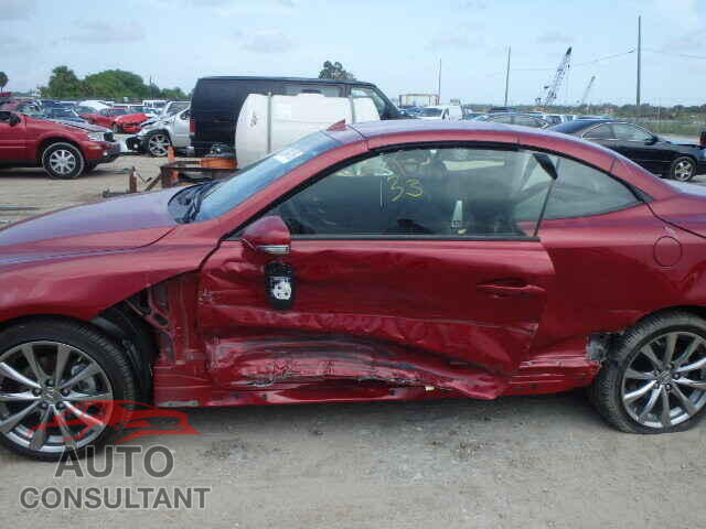 LEXUS IS250 2015 - JTHFF2C22F2532900