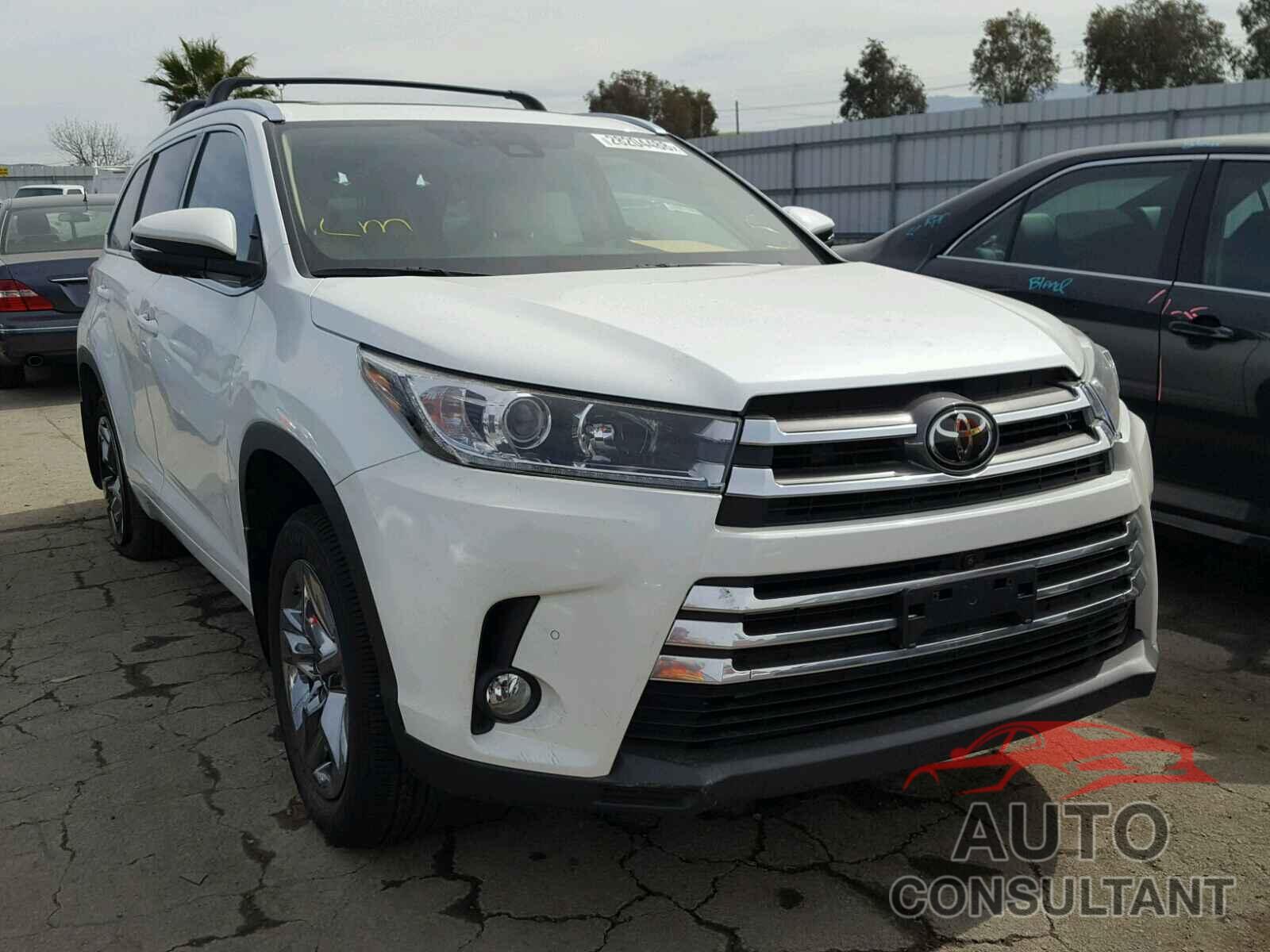 TOYOTA HIGHLANDER 2017 - 5TDDZRFH3HS434933