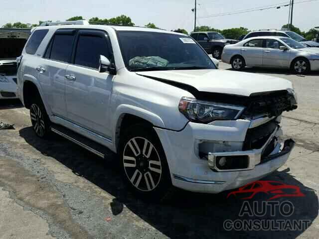 TOYOTA 4RUNNER 2016 - JTEBU5JR6G5387735