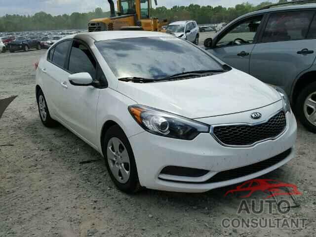 KIA FORTE 2016 - KNAFK4A65G5496518