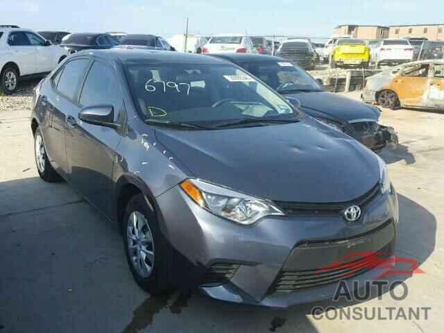 TOYOTA COROLLA 2015 - 5YFBURHE8FP362058