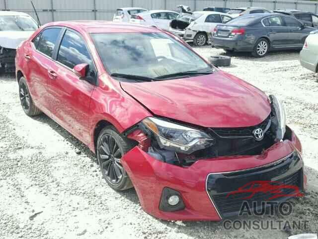 TOYOTA COROLLA 2015 - 2T1BURHE0FC423564