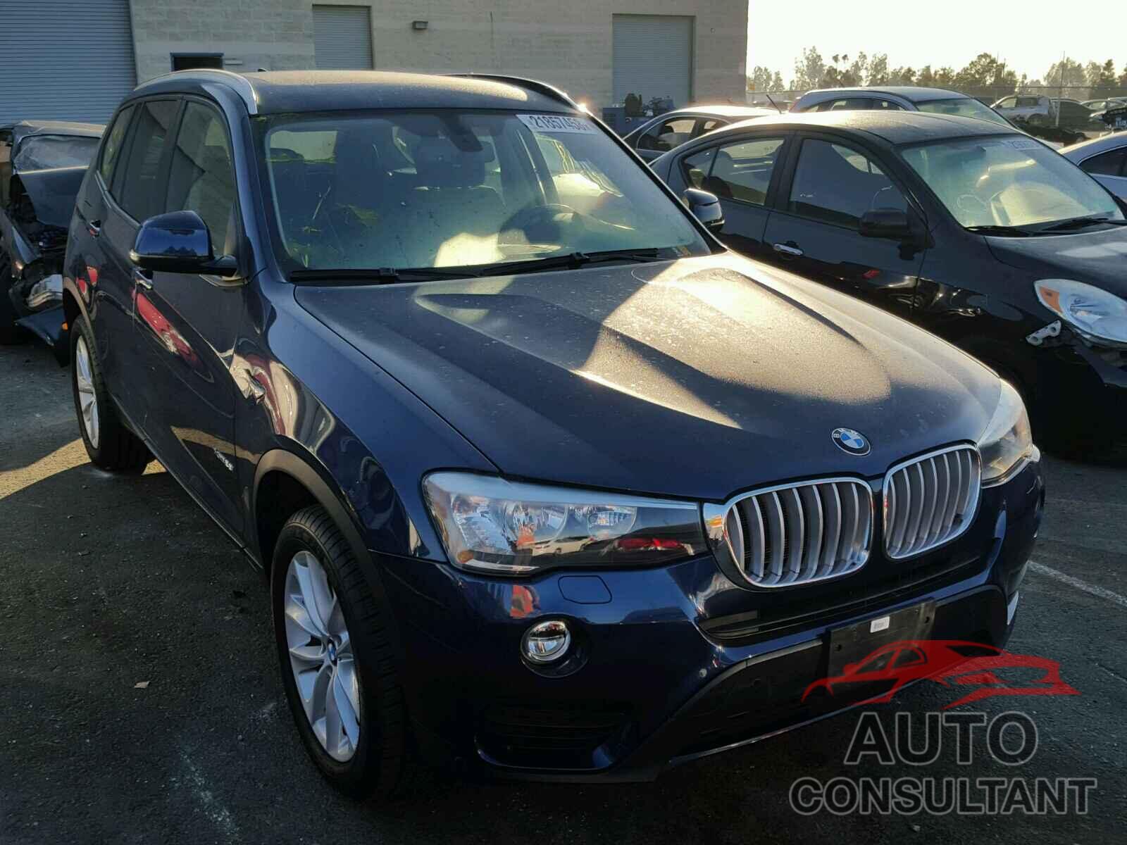 BMW X3 2015 - 5UXWX9C51F0D62687