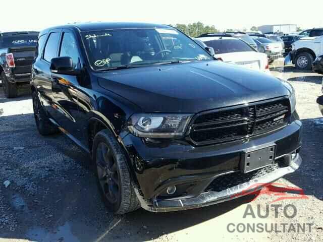 DODGE DURANGO 2017 - 1C4SDHCT8HC629212