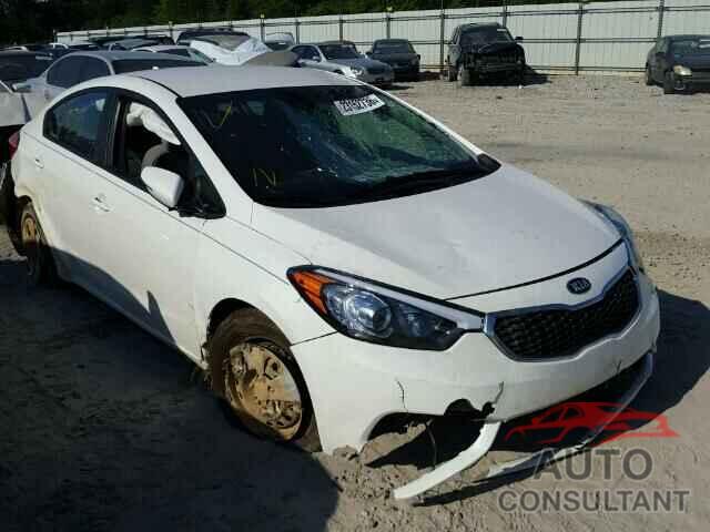 KIA FORTE 2016 - KNAFX4A62G5553310