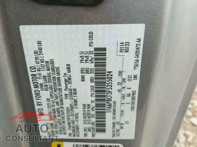 FORD MUSTANG 2015 - 1FA6P8CF3F5355024