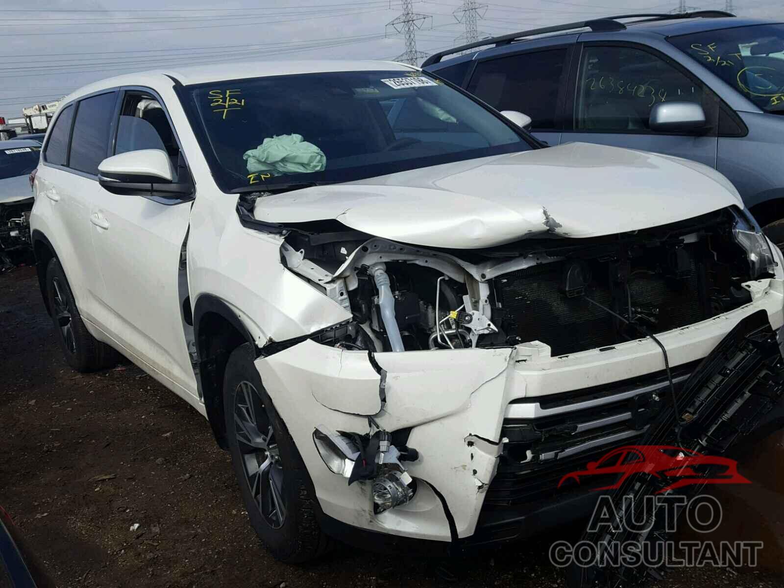 TOYOTA HIGHLANDER 2017 - 5TDBZRFH7HS407029