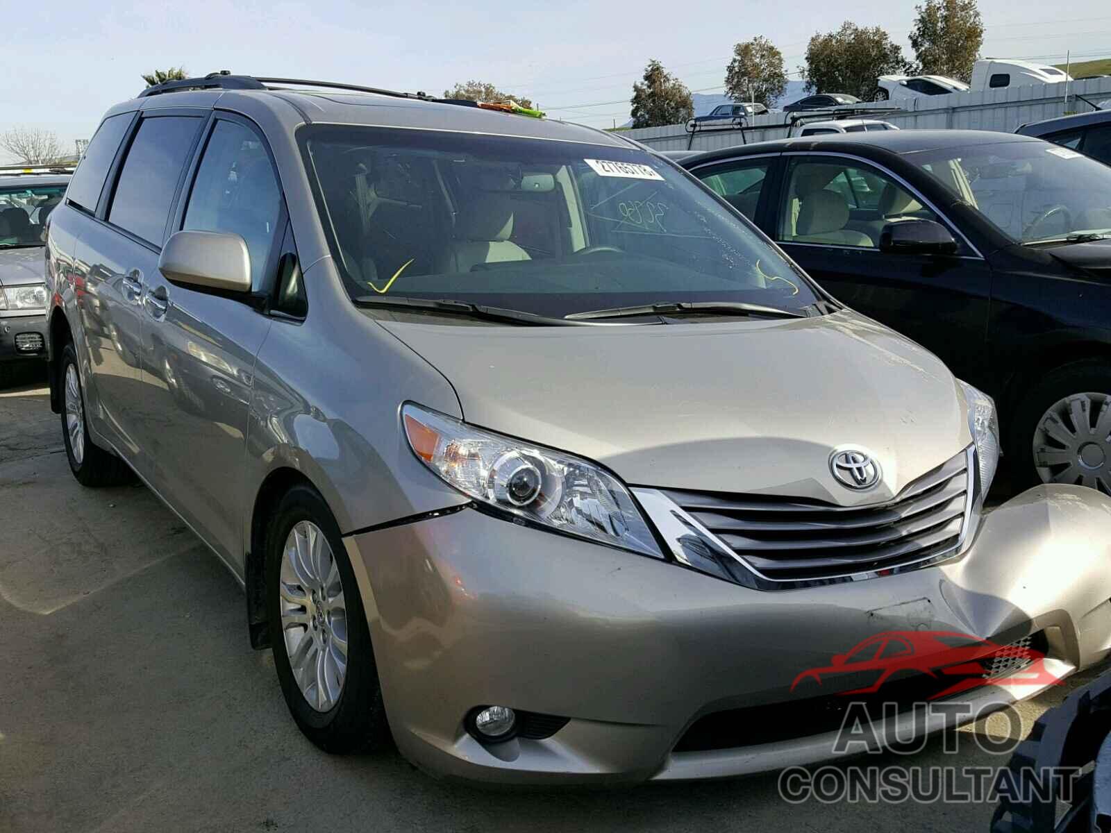 TOYOTA SIENNA 2016 - 5TDYK3DC8GS747937