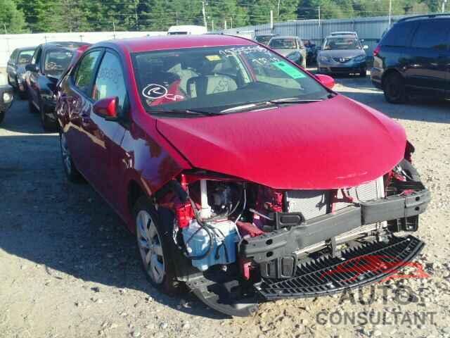 TOYOTA COROLLA 2015 - 2T1BURHE9FC324841