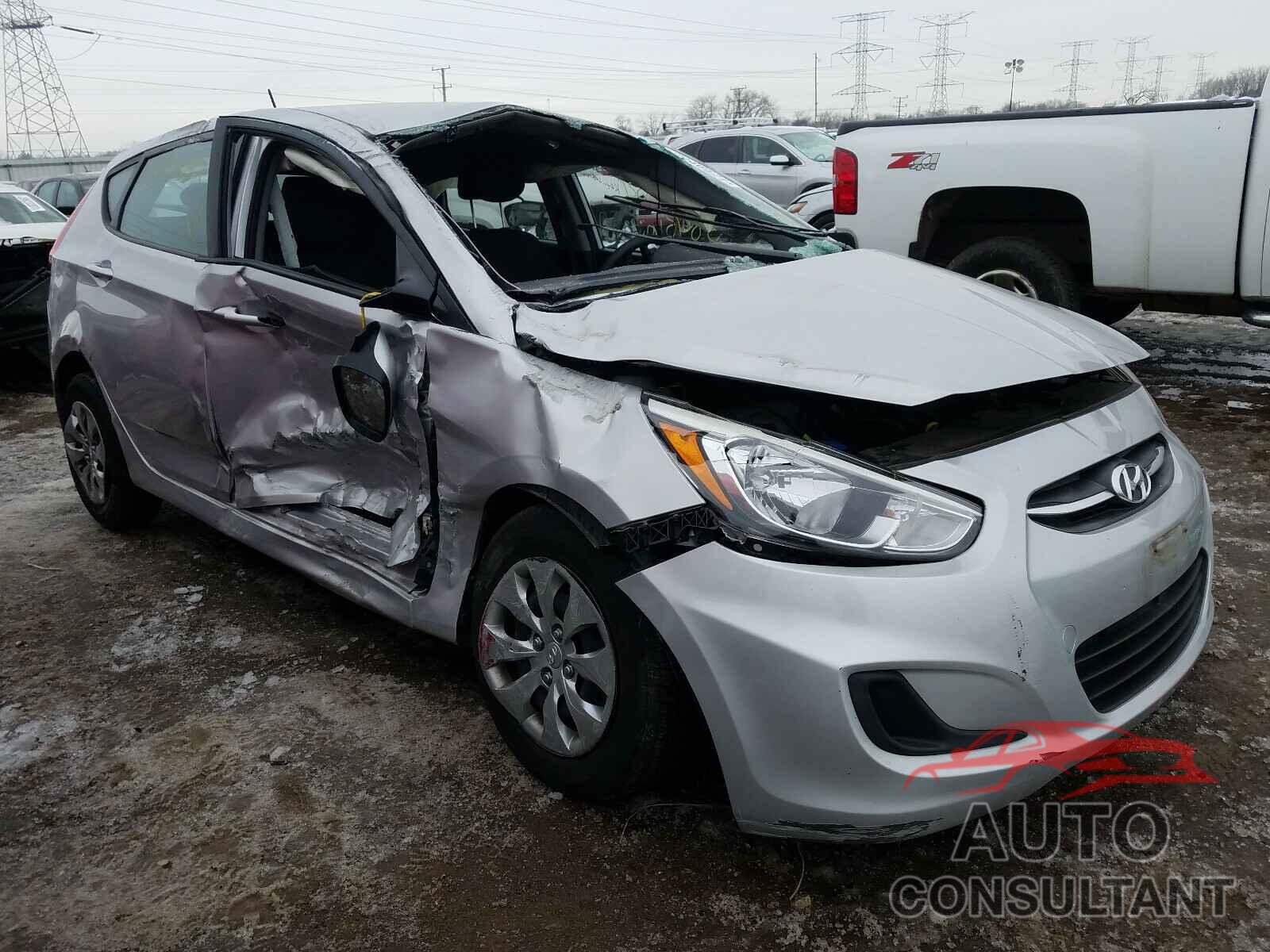 HYUNDAI ACCENT 2017 - KMHCT5AE8HU337673