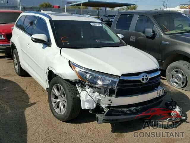 TOYOTA HIGHLANDER 2015 - 5TDKKRFH4FS109118