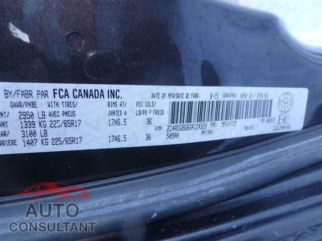 DODGE CARAVAN 2016 - 2C4RDGBG6GR124529