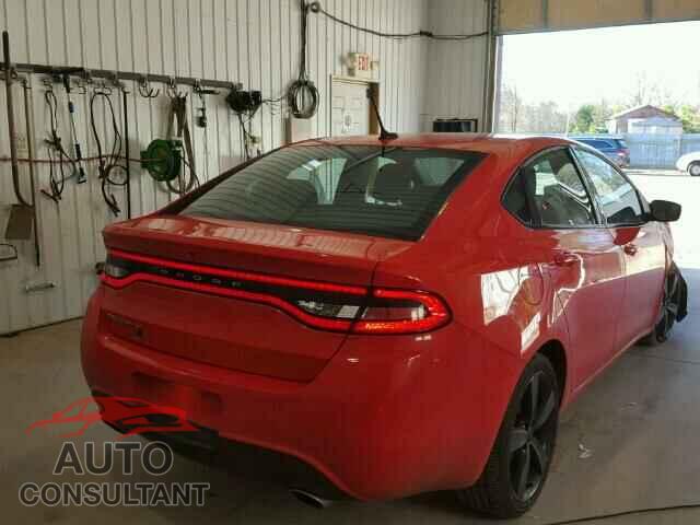 DODGE DART 2016 - 1C3CDFBB8GD625370