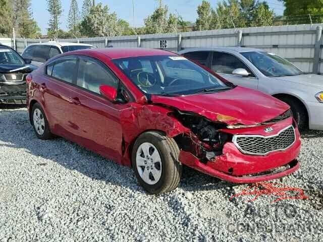 KIA FORTE 2015 - KNAFX4A64F5362423