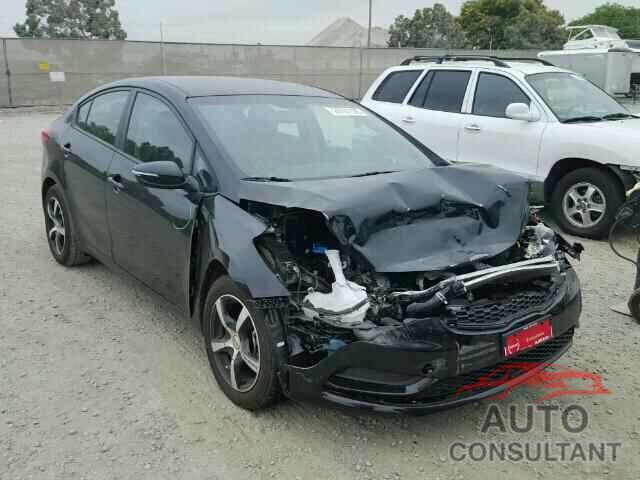 KIA FORTE 2015 - KNAFX4A62F5407584