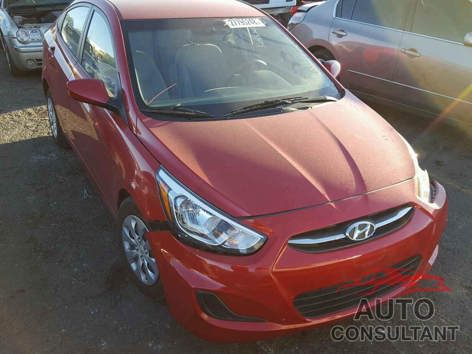HYUNDAI ACCENT 2016 - KMHCT4AE4GU013001