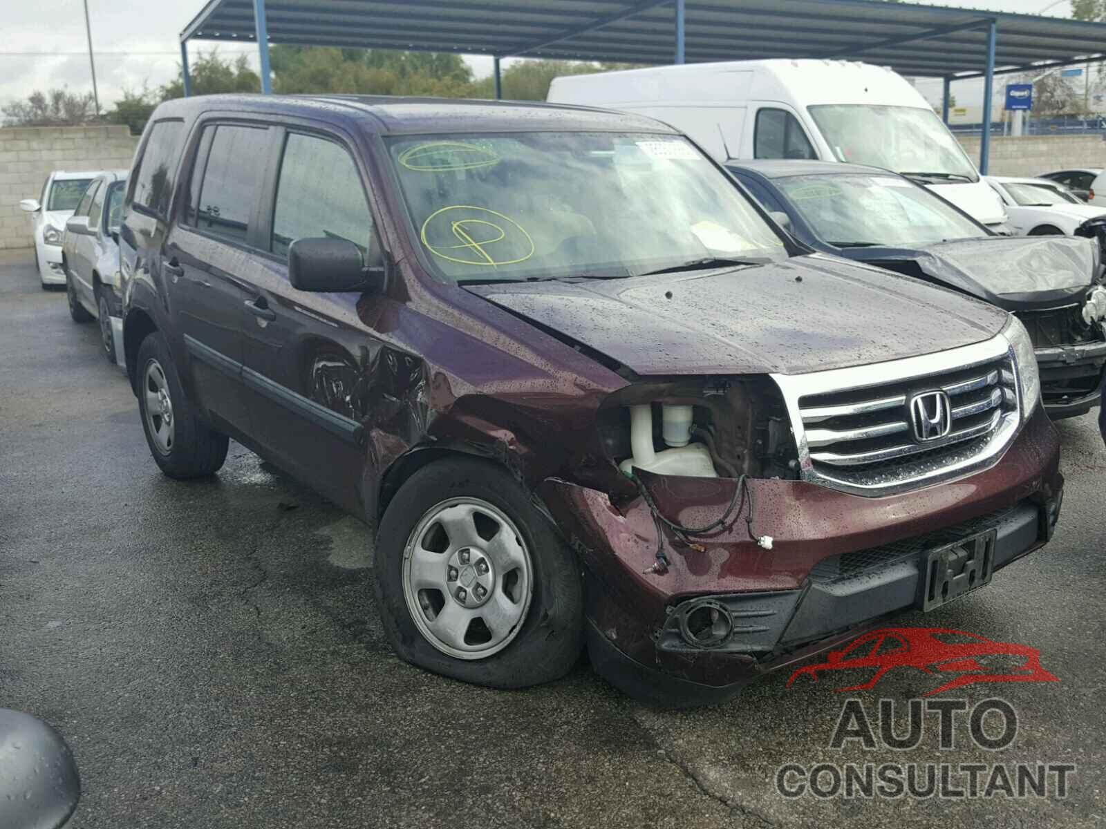 HONDA PILOT 2015 - 5FNYF3H23FB001758