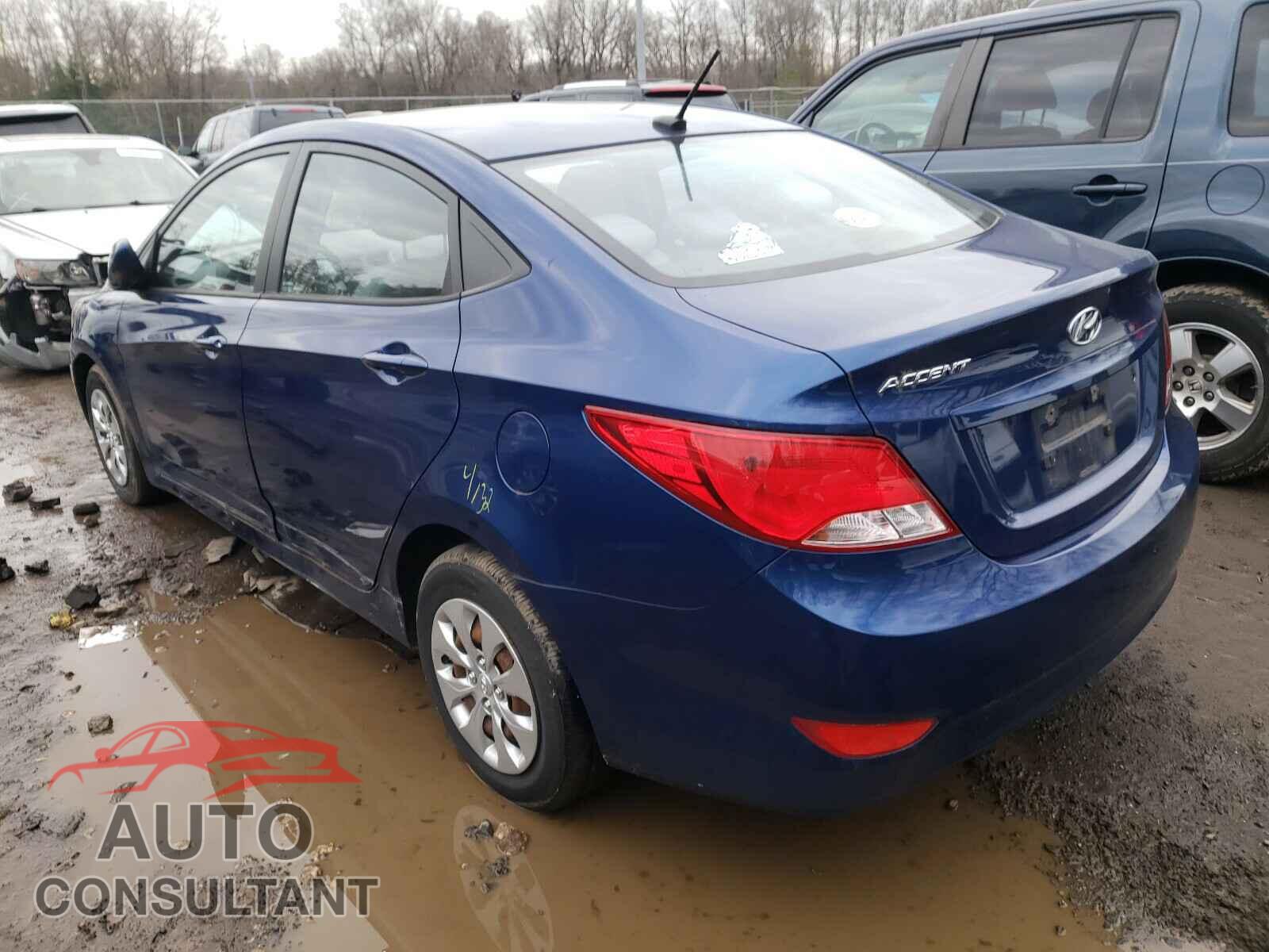 HYUNDAI ACCENT 2016 - KMHCT4AEXGU972791