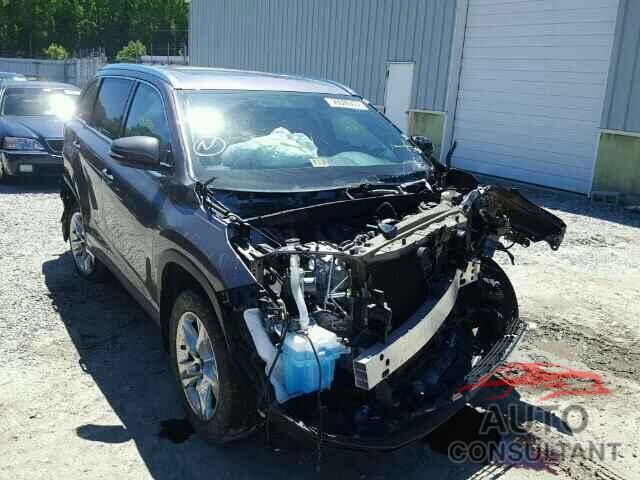 TOYOTA HIGHLANDER 2016 - 5TDDKRFH2GS255415