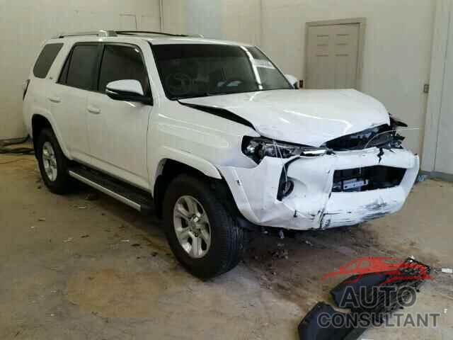 TOYOTA 4RUNNER 2016 - JTEBU5JR7G5300487