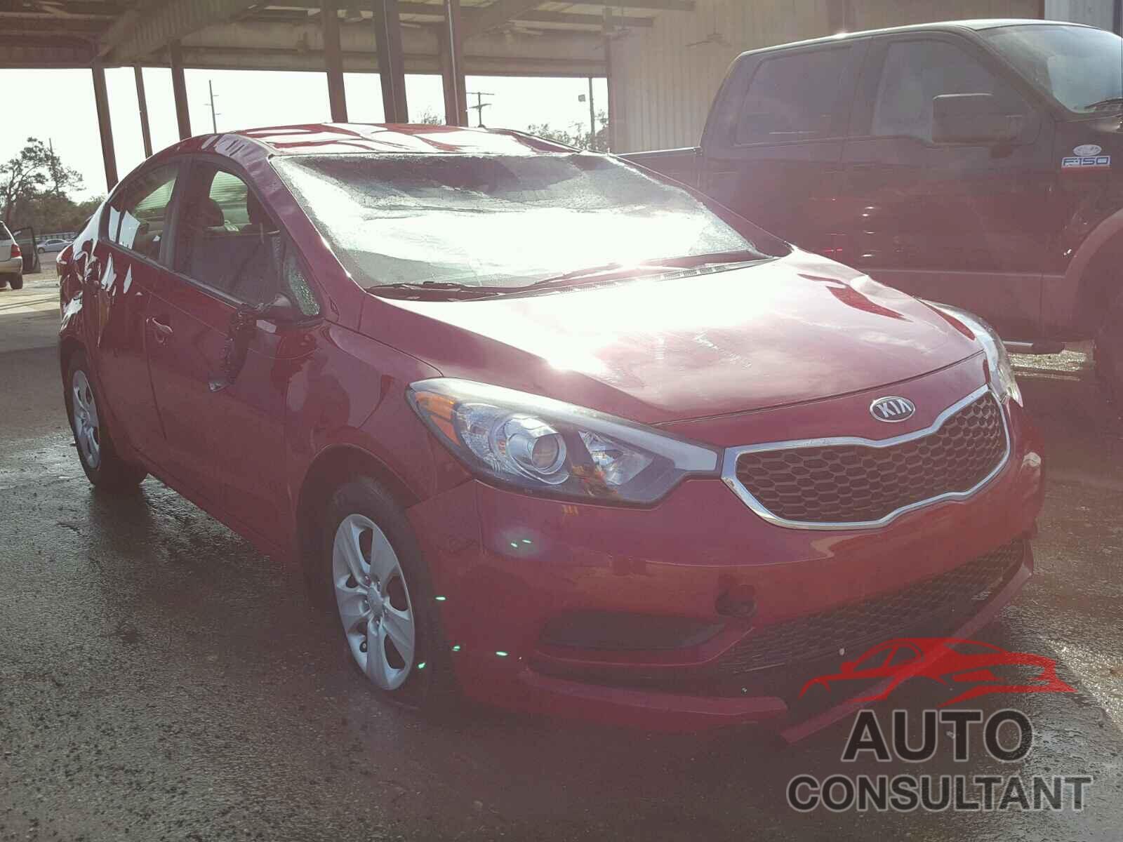 KIA FORTE 2016 - KNAFK4A61G5609221