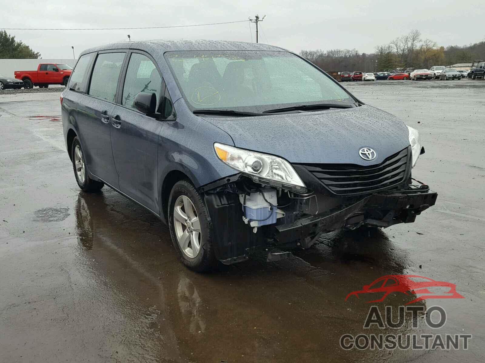 TOYOTA SIENNA 2016 - 5TDZK3DC8GS693110