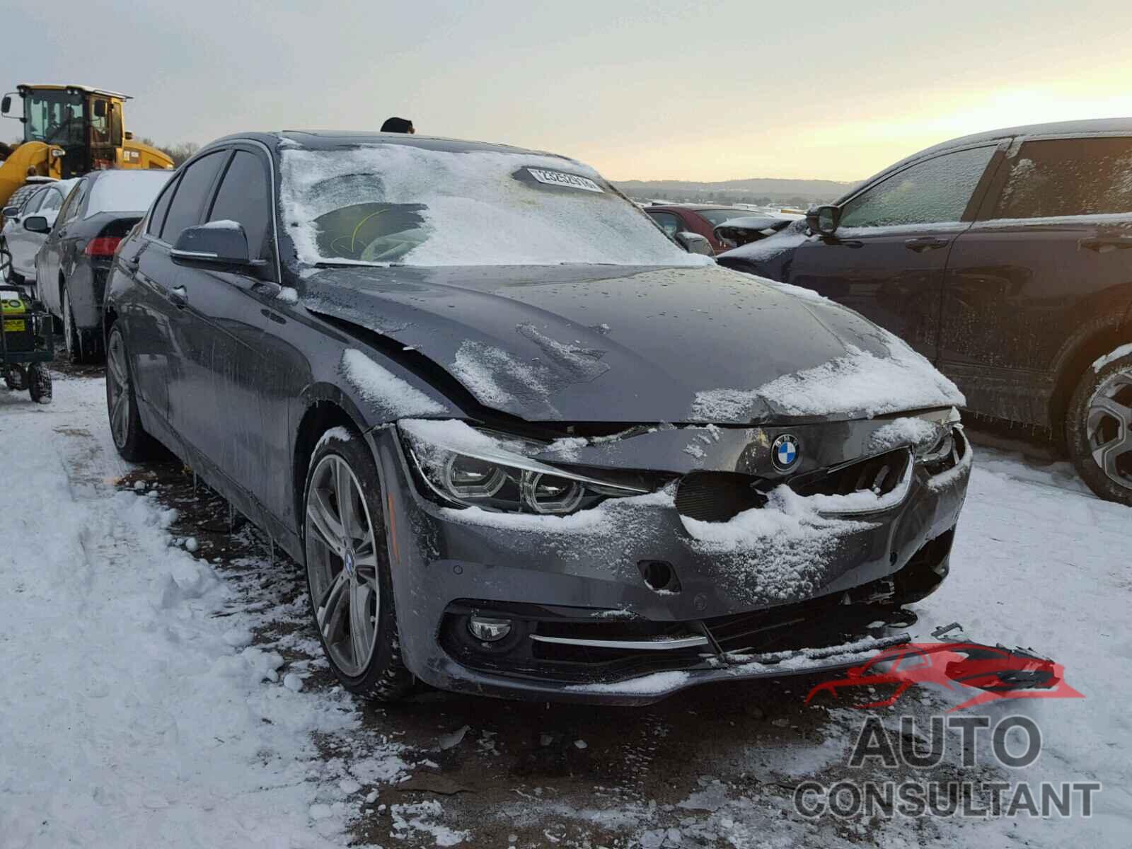BMW 3 SERIES 2016 - WBA8B7C54GK487275