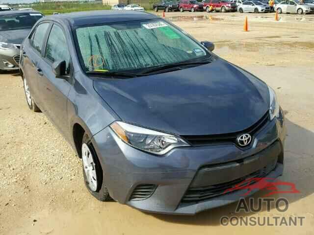 TOYOTA COROLLA 2015 - 2T1BURHE3FC370777