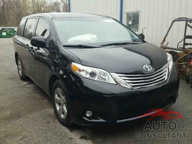 TOYOTA SIENNA 2017 - 5TDZZ3DC0HS770128