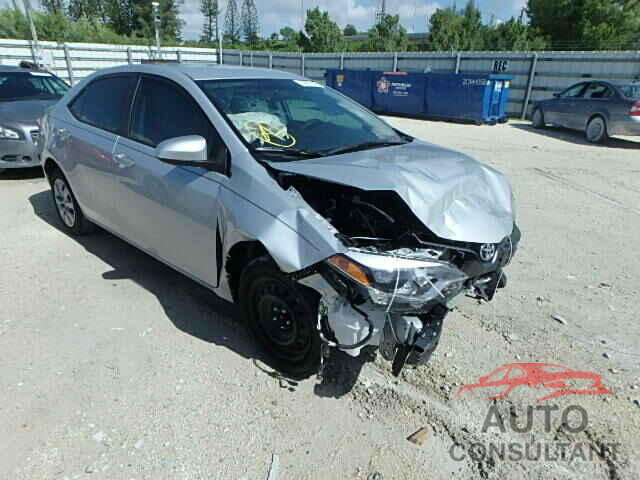 TOYOTA COROLLA 2015 - 2T1BURHEXFC347285