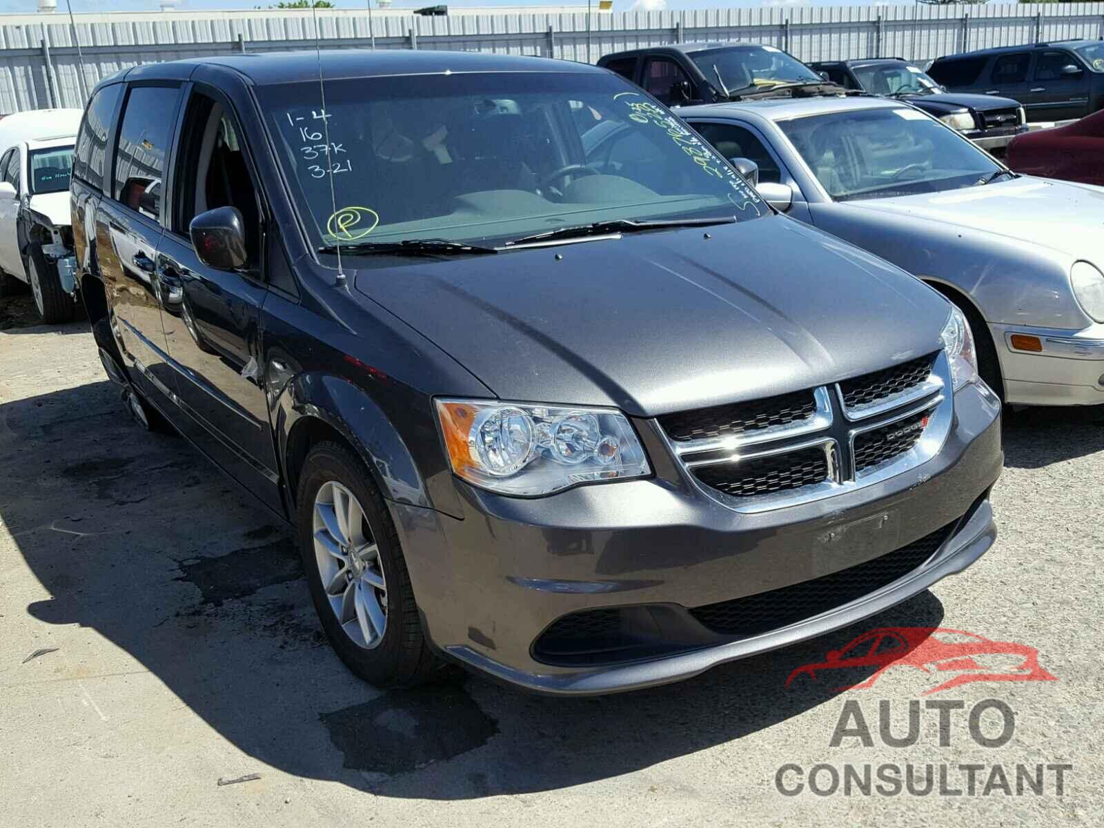 DODGE CARAVAN 2016 - 2C4RDGBGXGR387526