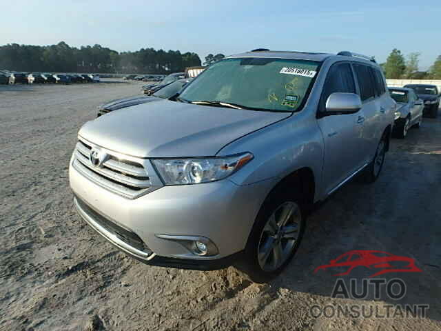 TOYOTA HIGHLANDER 2011 - 5TDYK3EH3BS040277
