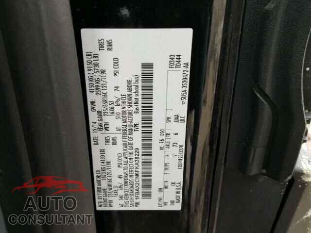 FORD TRANSIT CO 2015 - 1FBAX2CM6FKA38229