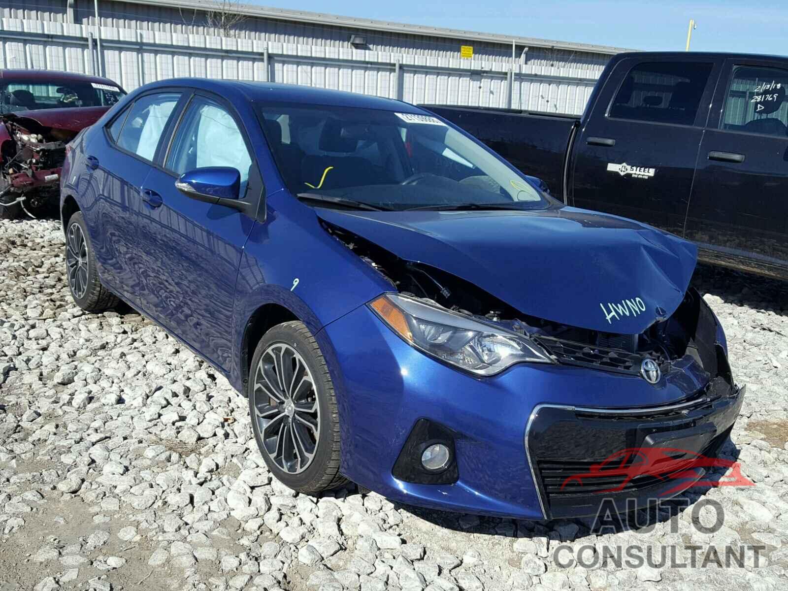 TOYOTA COROLLA 2015 - 2T1BURHEXFC476594