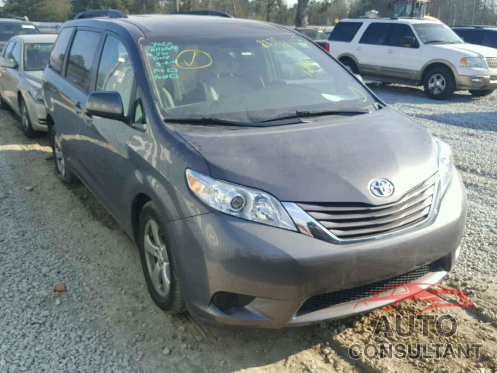 TOYOTA SIENNA 2015 - 5TDKK3DC2FS606379