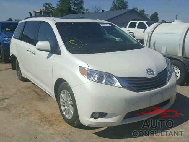 TOYOTA SIENNA 2015 - 5TDYK3DC7FS646354