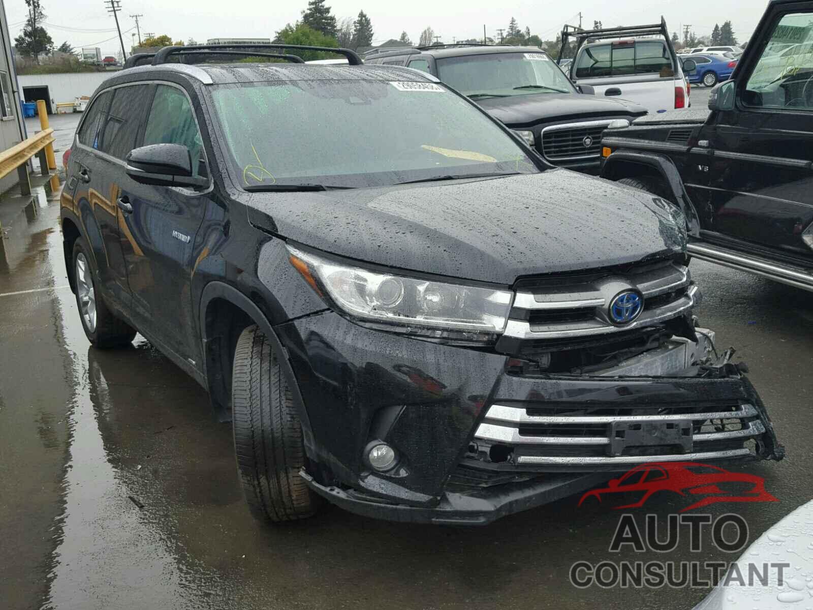 TOYOTA HIGHLANDER 2017 - 5TDDGRFH7HS025159