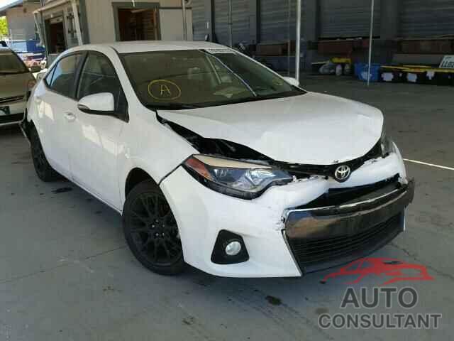 TOYOTA COROLLA 2016 - 2T1BURHE3GC576327