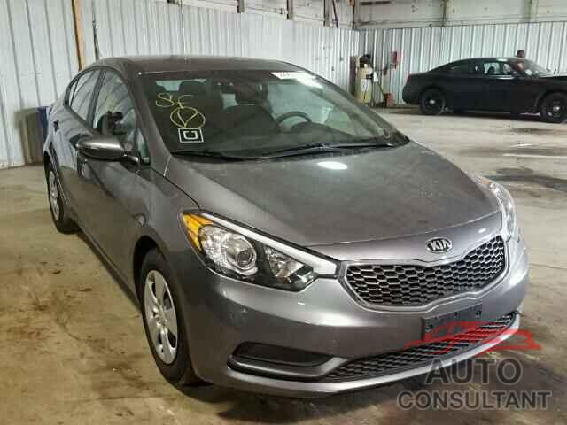 KIA FORTE 2016 - KNAFX4A67G5518584