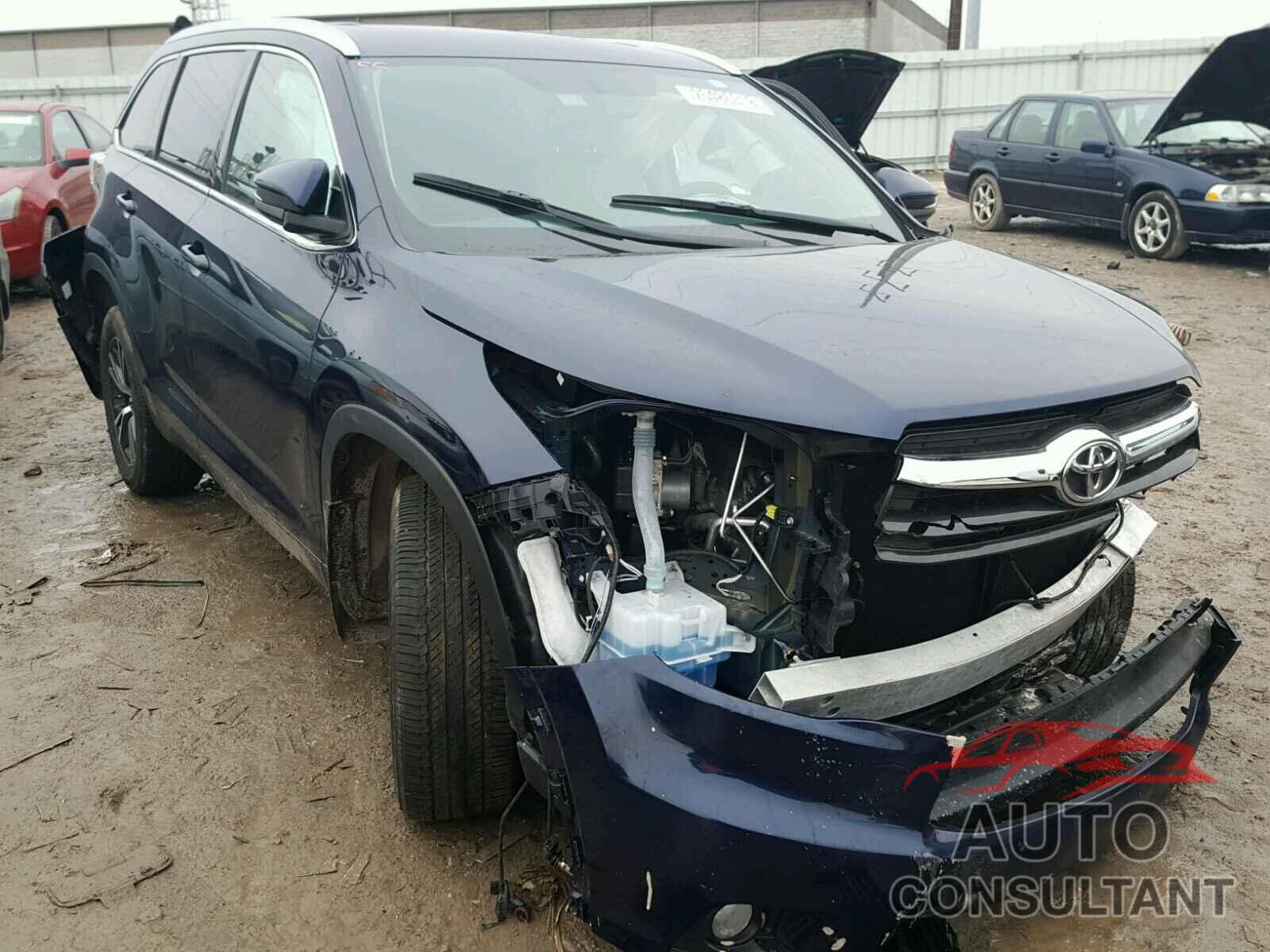 TOYOTA HIGHLANDER 2016 - 5TDJKRFH3GS330240