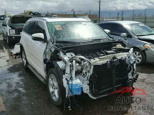 TOYOTA HIGHLANDER 2016 - 5TDDKRFH2GS274661