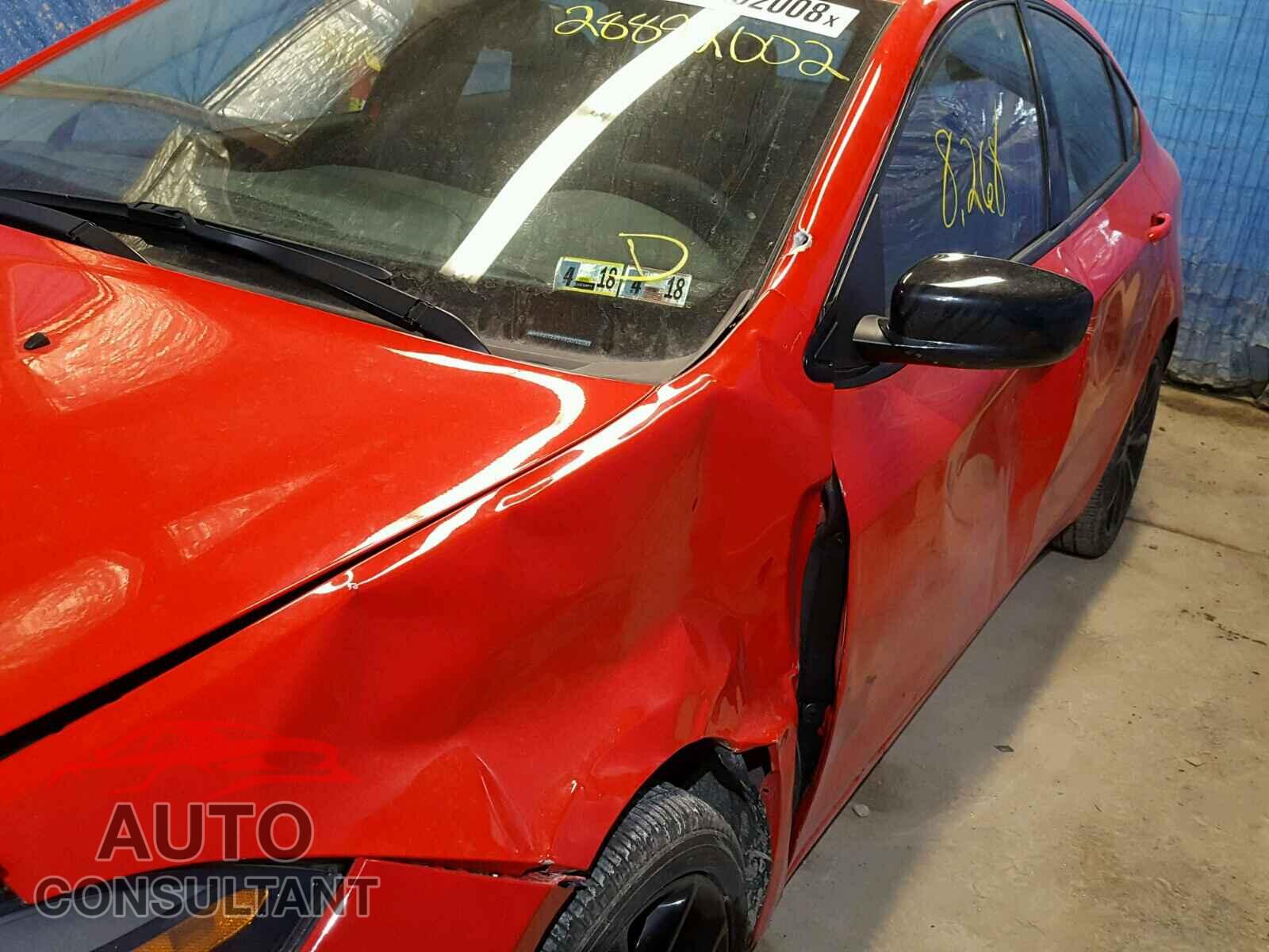 DODGE DART 2016 - 1C3CDFFA8GD797304