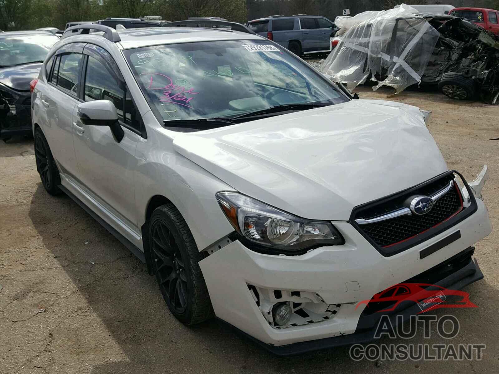 SUBARU IMPREZA 2016 - JF1GPAS65G8209334