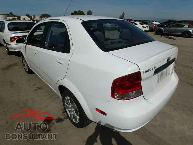 CHEVROLET AVEO 2006 - KL1TD56696B682066