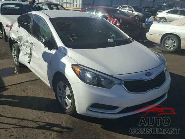 KIA FORTE 2016 - KNAFX4A63G5550125