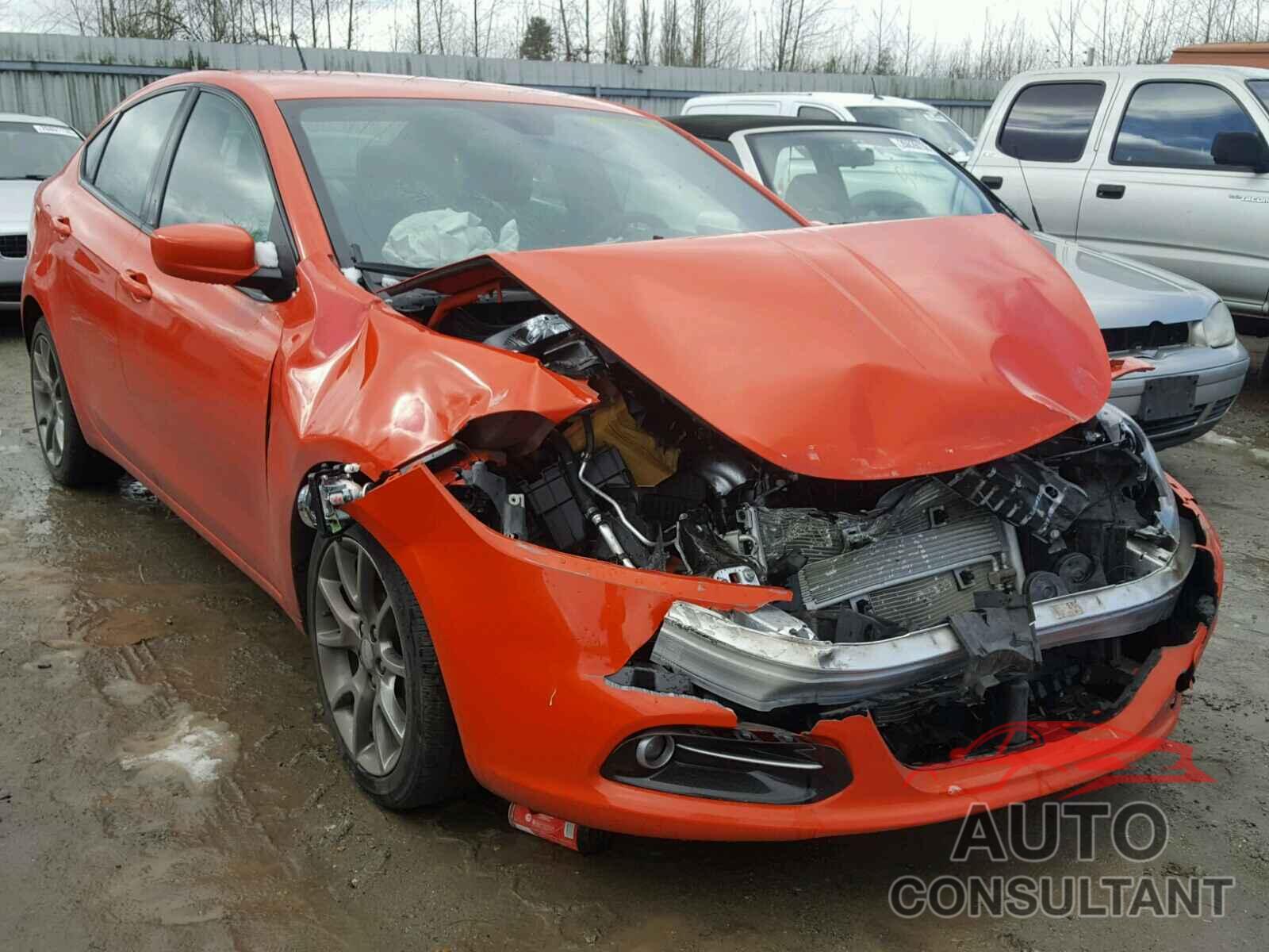 DODGE DART 2015 - 1C3CDFBB0FD243610