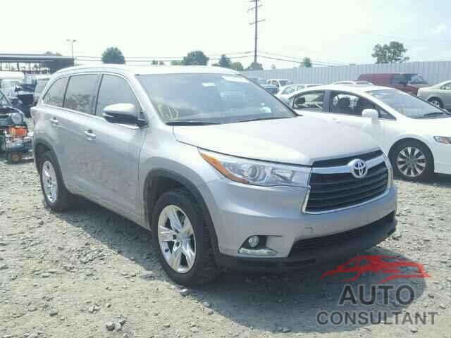 TOYOTA HIGHLANDER 2015 - 5TDYKRFH2FS108303