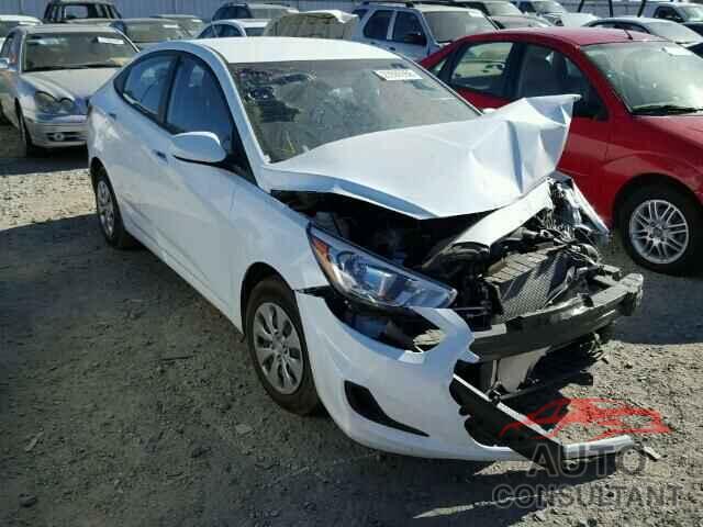 HYUNDAI ACCENT 2016 - KMHCT4AE6GU037400