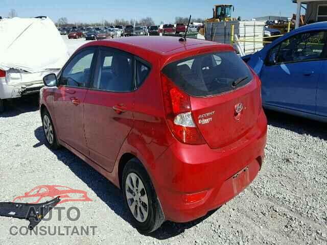 HYUNDAI ACCENT 2015 - KMHCT5AE8FU225940